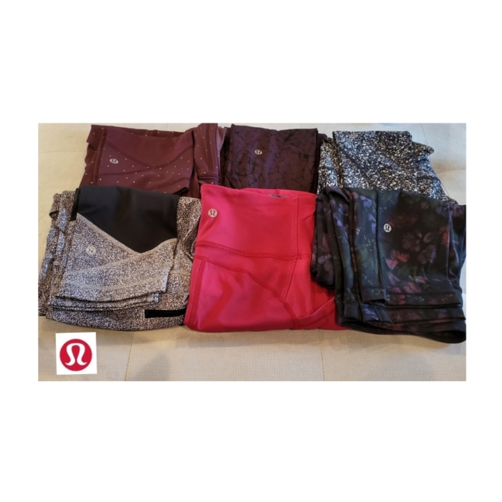 🌟Lululemon Mid High Rise Athletic Pants - Picture 2 of 2